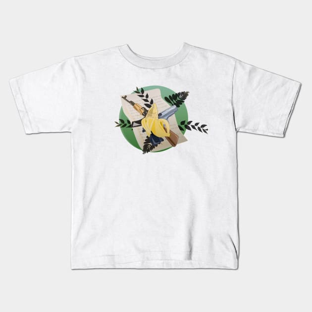 Banana Fish v2 Kids T-Shirt by Baly0110